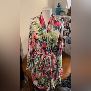 Cacique Kimono Robe in Lovely Watercolor